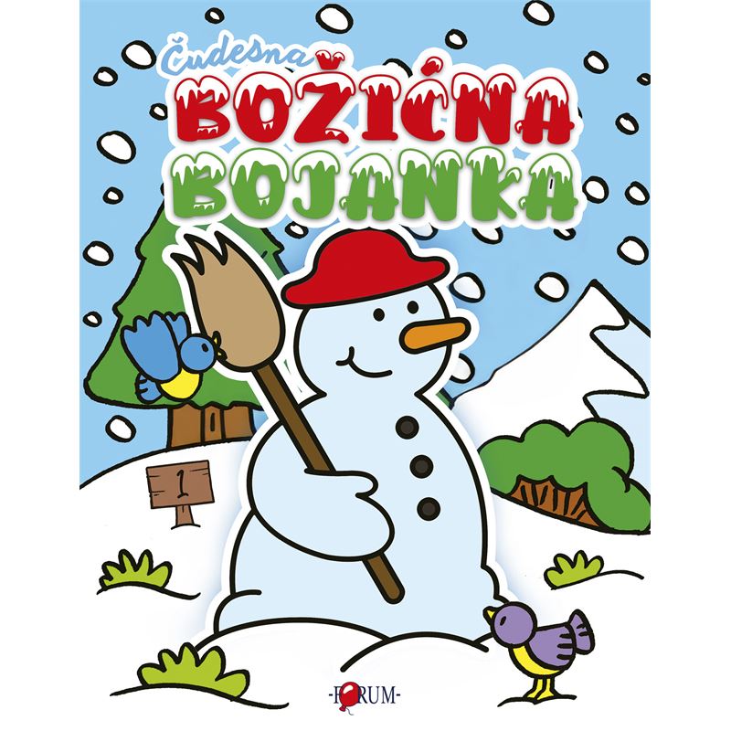 FOR: Čudesna Božićna bojanka 1
