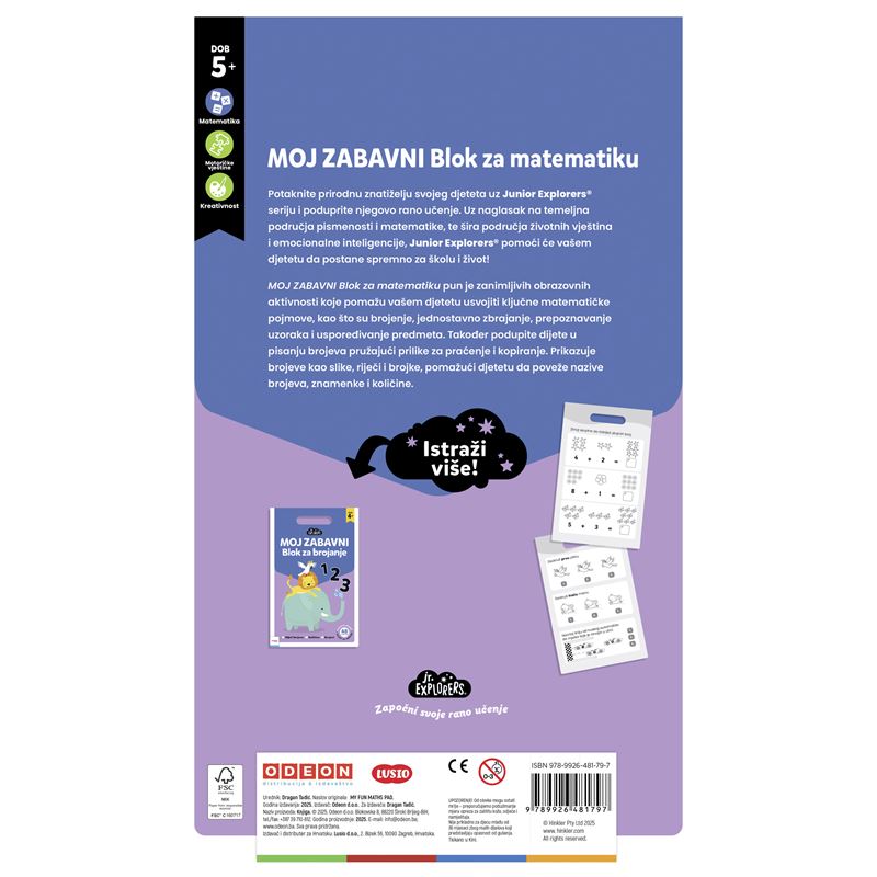 ODE: Moj zabavni blok za matematiku