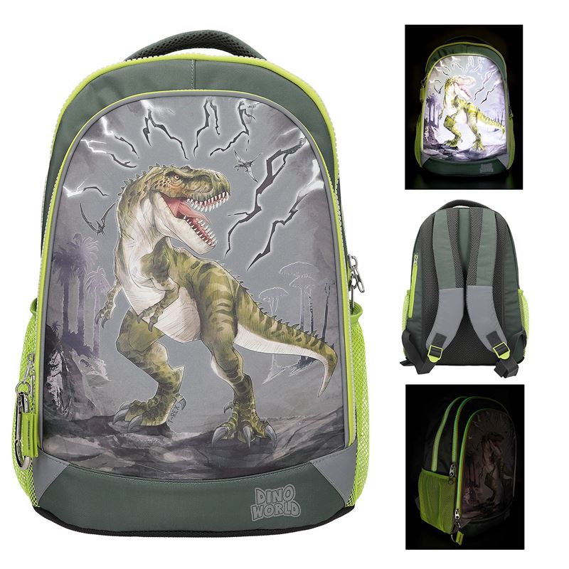 Dino World školski ruksak Reflector