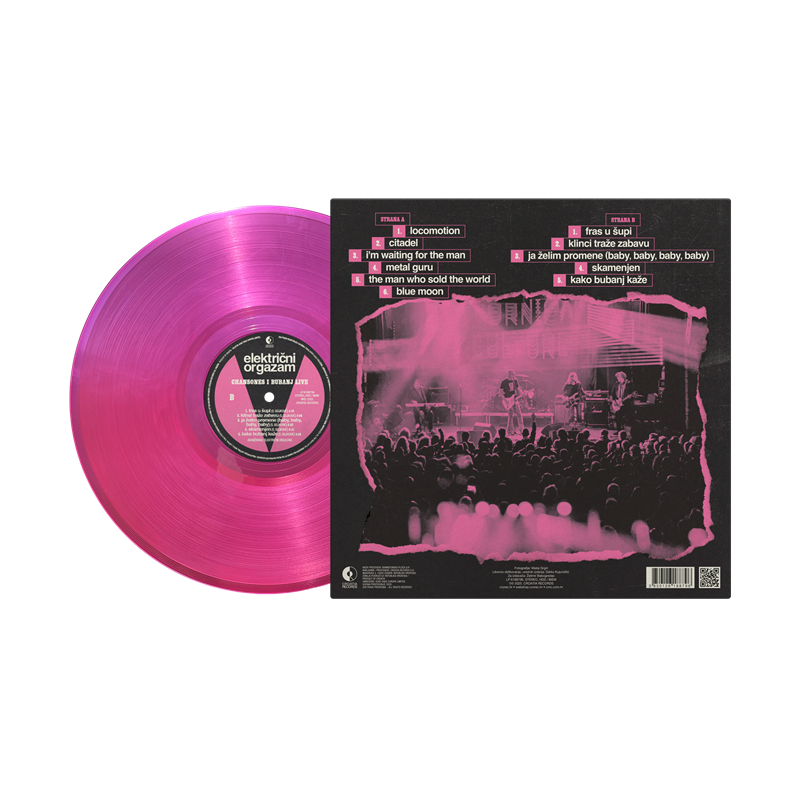 Električni orgazam - Chansones i bubanj live (LP)