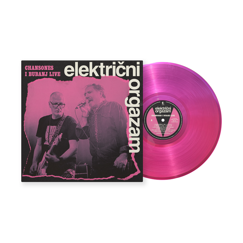 Električni orgazam - Chansones i bubanj live (LP)