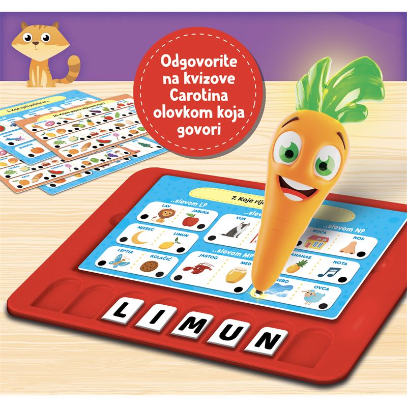 LIS: Carotina olovka koja govori - Rječnik za djecu