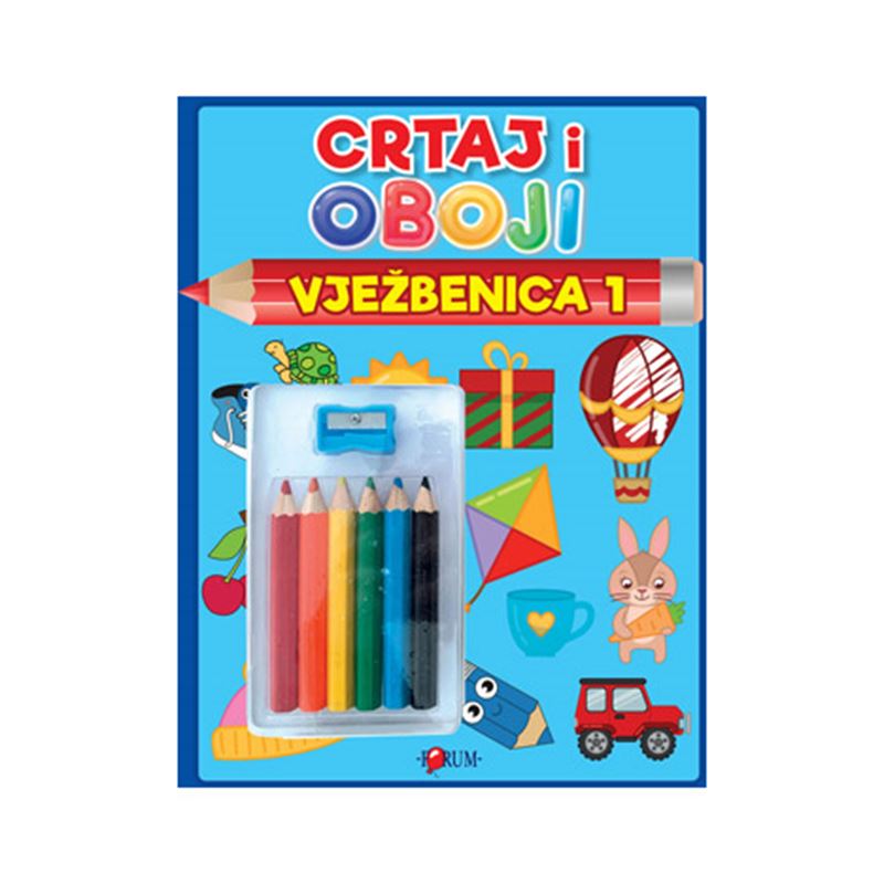 FOR: Crtaj i oboji - Vježbenica 4