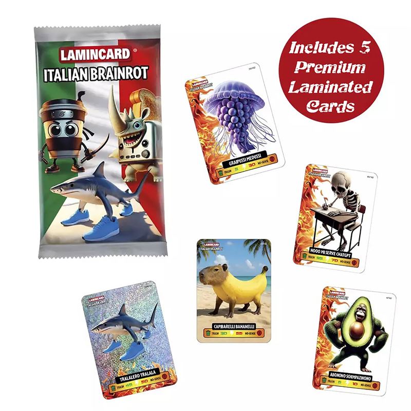 BRT: Lamincard Italian Brainrot - Kartice
