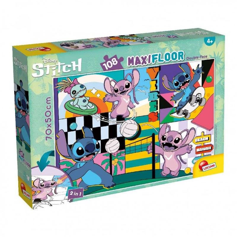 LIS: Disney puzzle df maxifloor 108 Lilo & Stitch