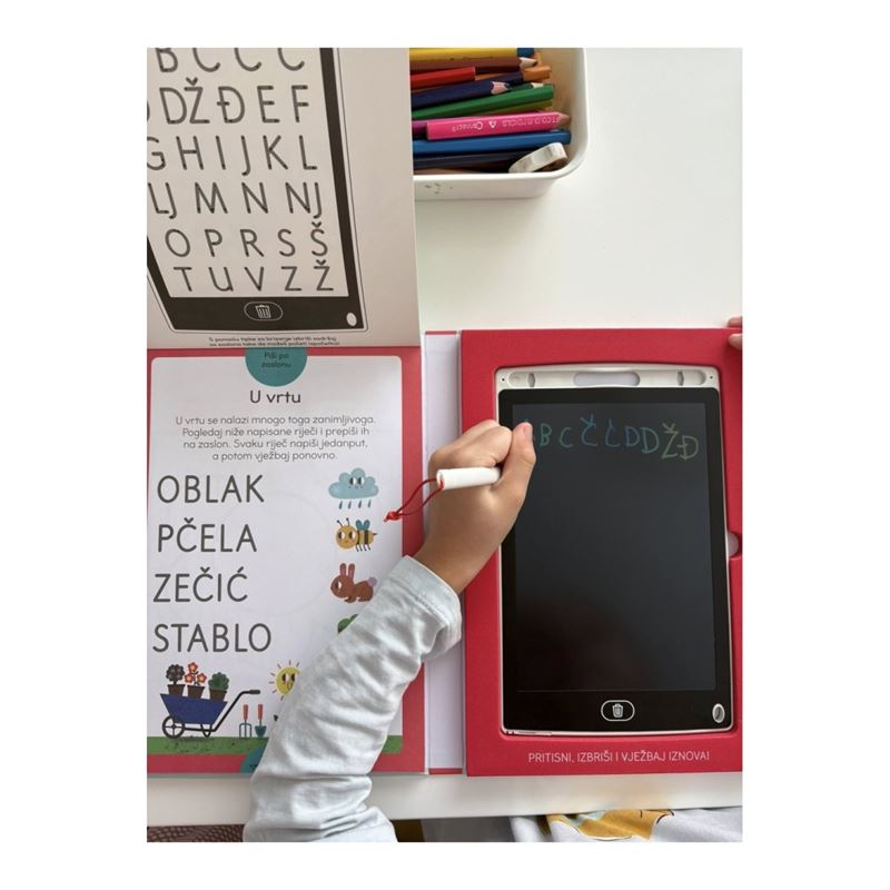 LUS: Vježbenica + LCD ploča: Prve riječi