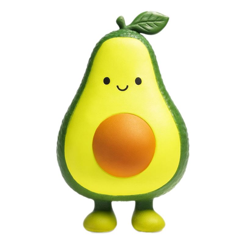 KC: Igračka stretch n smash avocado