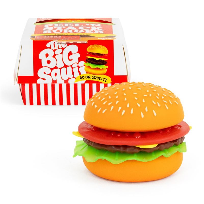 KC: The big squij peel & stack burger igračka