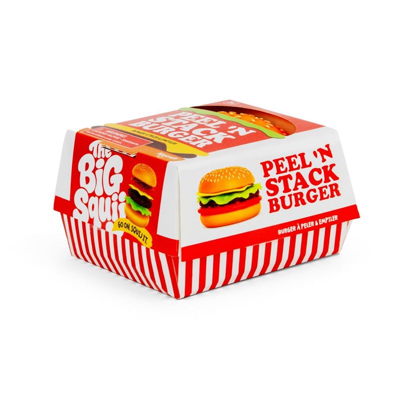 KC: The big squij peel & stack burger igračka