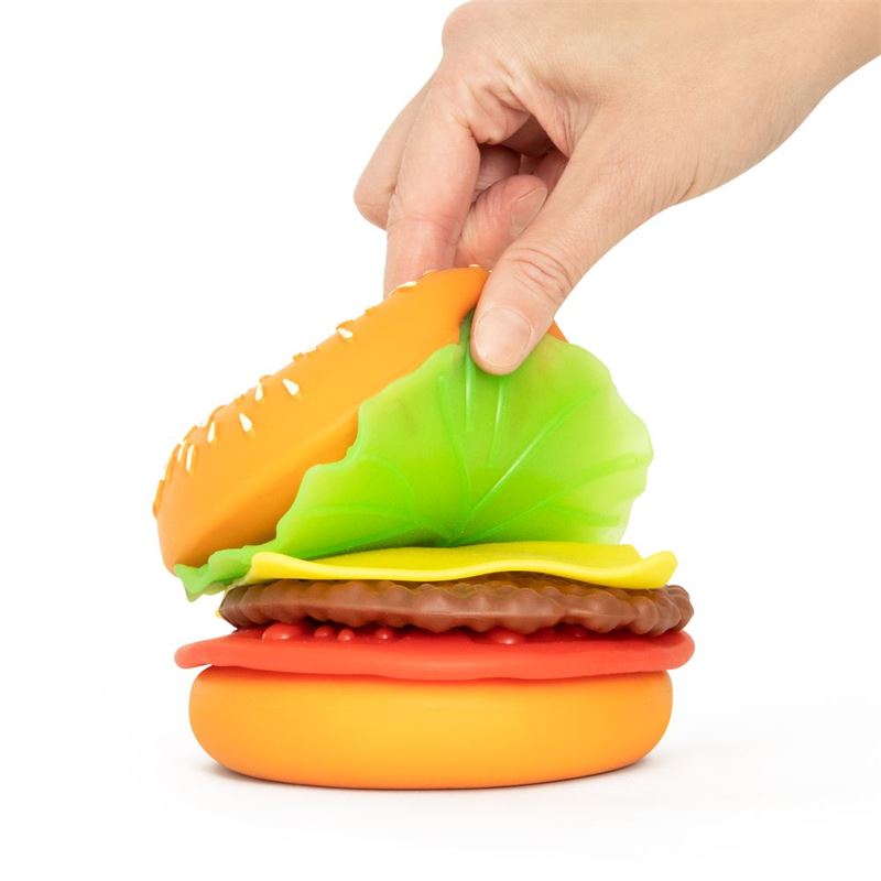 KC: The big squij peel & stack burger igračka