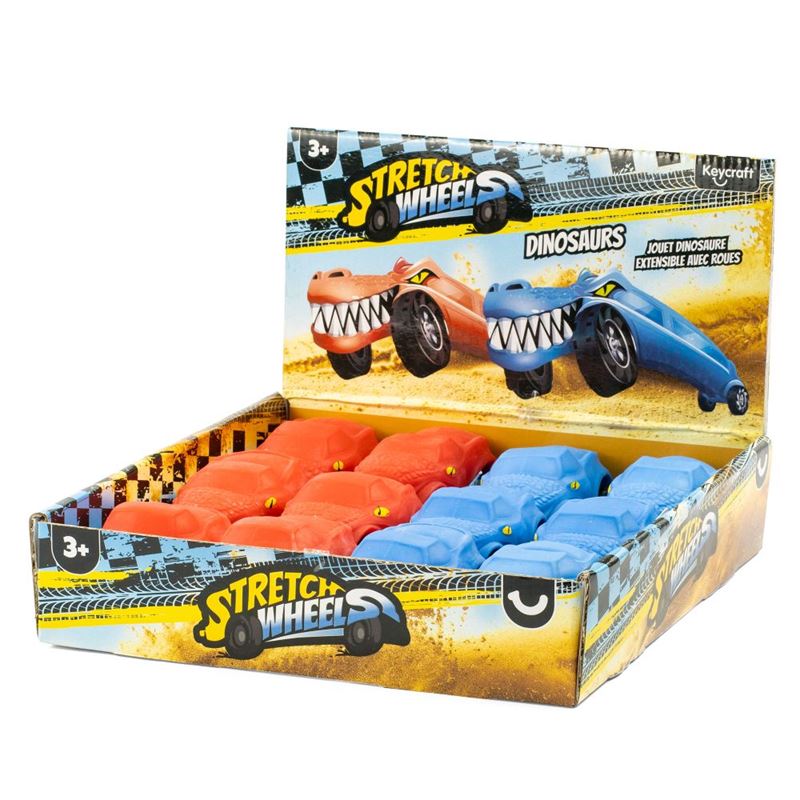 KC: Igrčka rastezljivi auto dinosaur