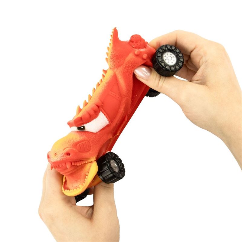 KC: Igračka rastezljivo auto u obliku dinosaura