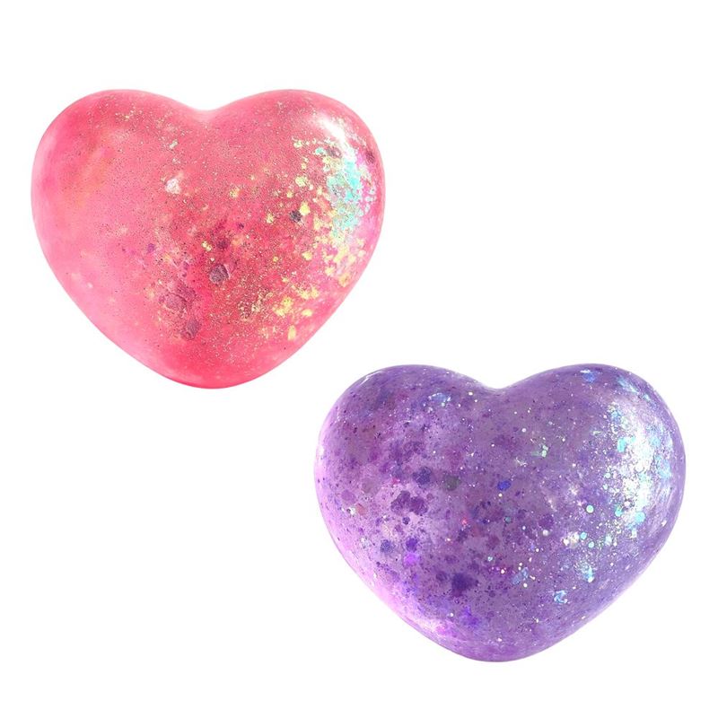 KC: Igračka squishy sparkly heart