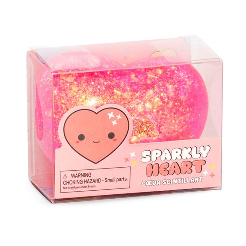 KC: Igračka squishy sparkly heart
