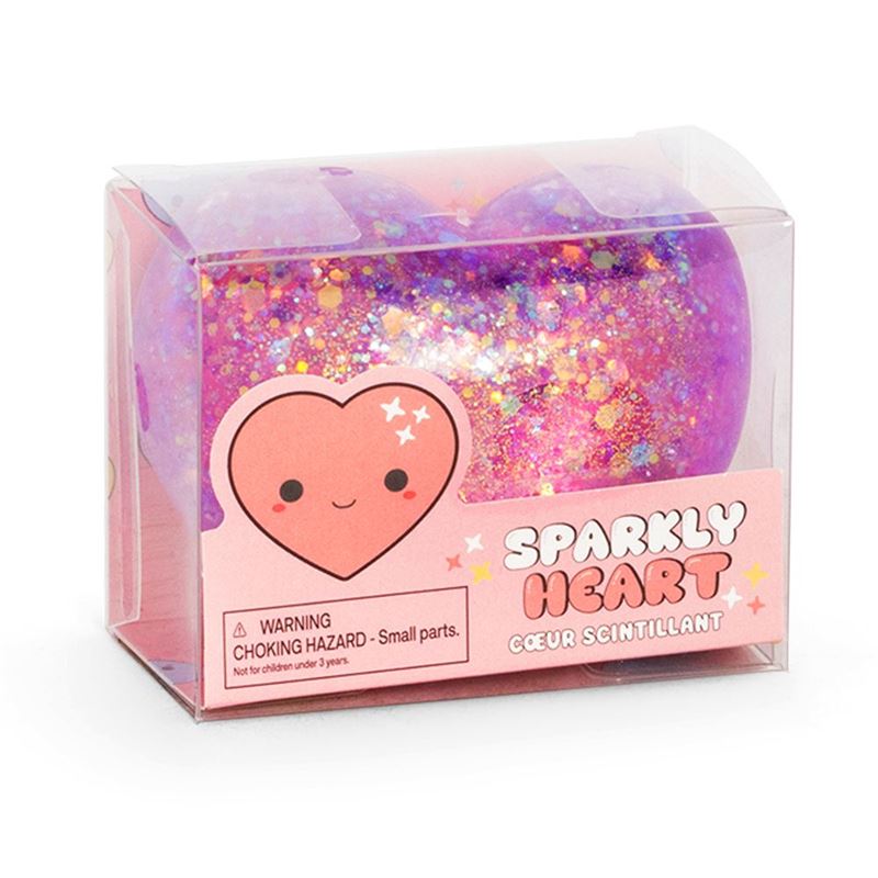 KC: Igračka squishy sparkly heart