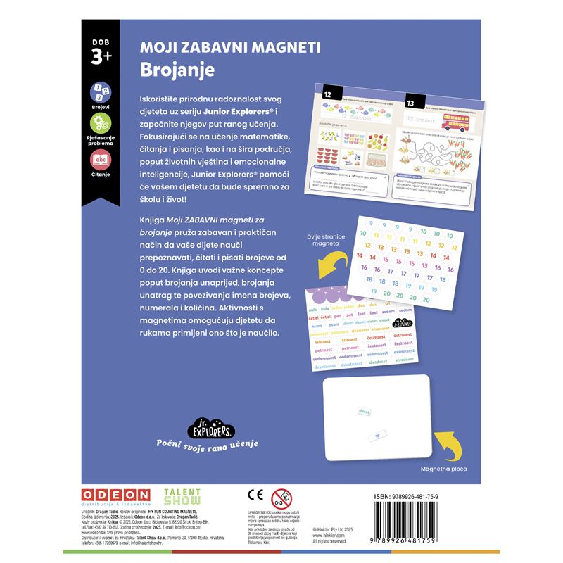 ODE: Moji zabavni magneti - Brojanje