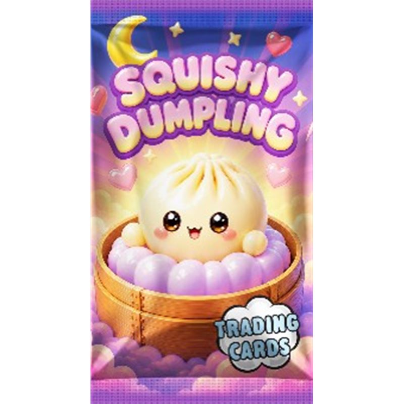 SQD: Squishy dumpling trading card - paketić kartica