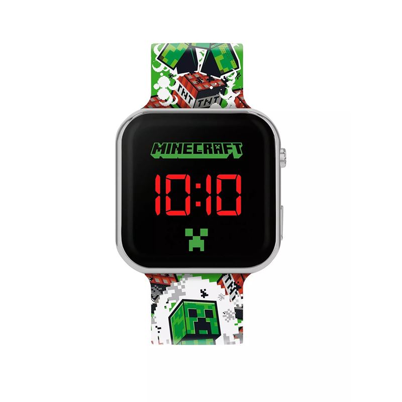 PHG: Minecraft Creeper TNT digitalni led sat