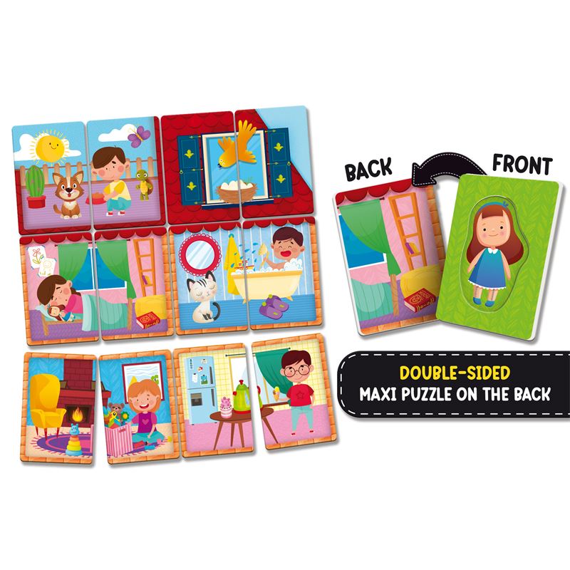 Montessori baby activity duple karte