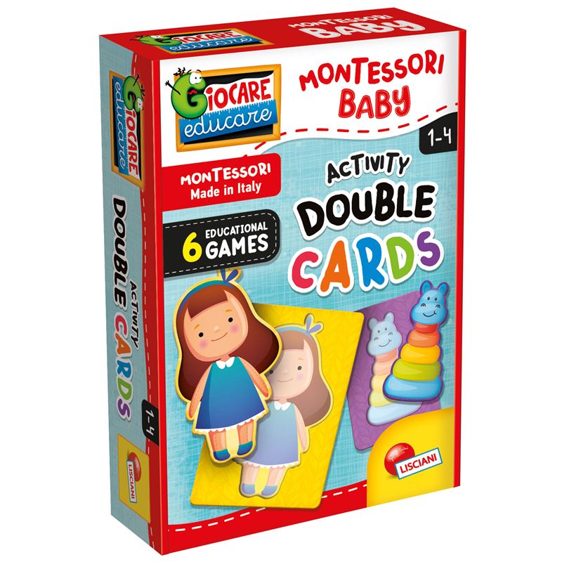 Montessori baby activity duple karte