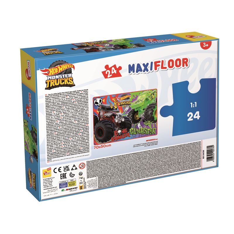 Hot Wheels puzzle Maxifloor 24