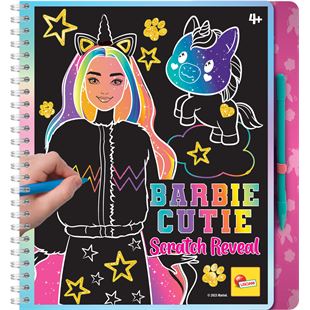 Barbie scratch book-otkrij svoje modele