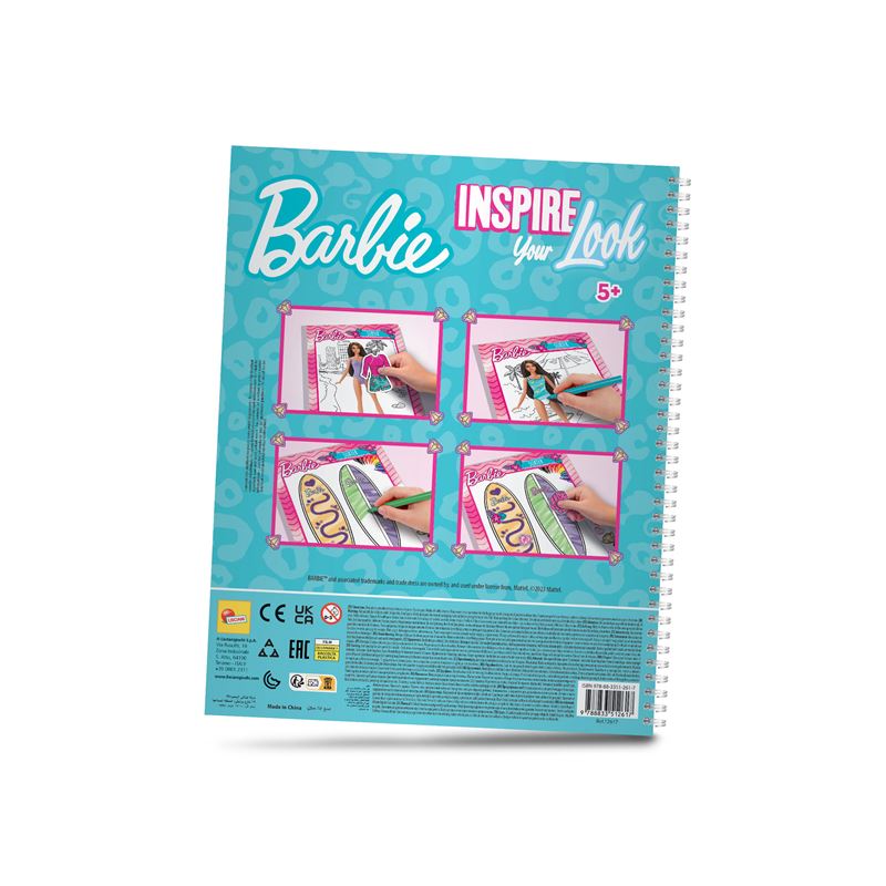 Barbie modna knjiga-uljepšaj svoje modele