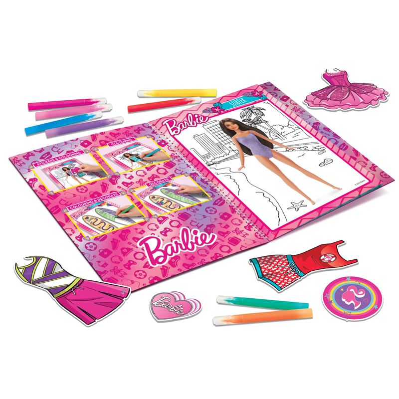 Barbie modna knjiga-uljepšaj svoje modele