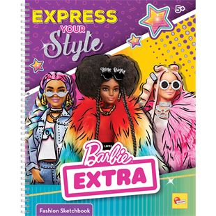 Barbie blok za crtanje express your style