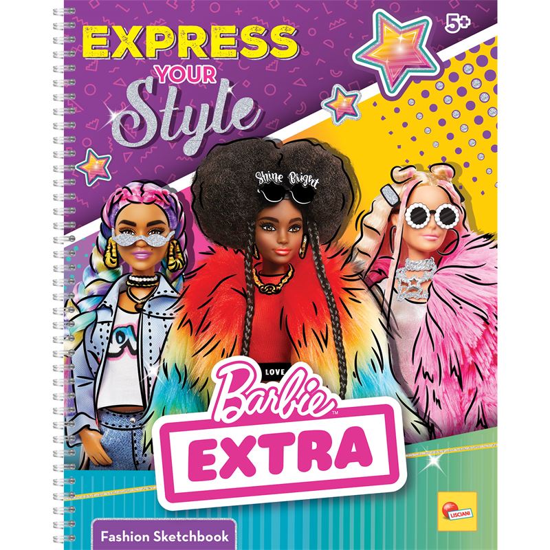 Barbie blok za crtanje express your style