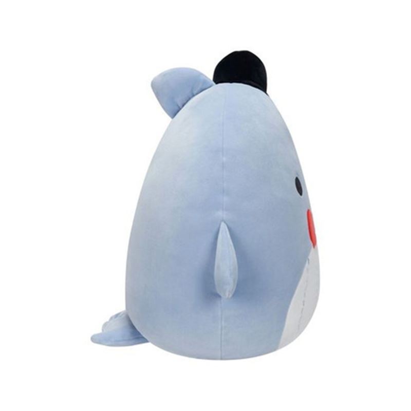 SQU:Squishmallows 12 cm - Samir - Plavi kit sa šeširom