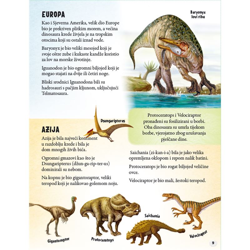 Dinosauri - Atlas s naljepnicama