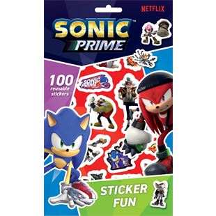 Sonic Prime zabava s naljepnicama
