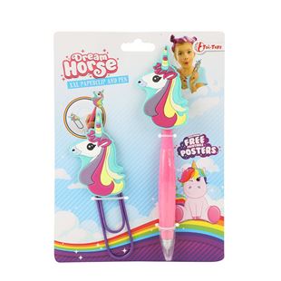 Dream horse mega papirni blok s olovkom Unicorn