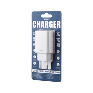 Remax fast charging adapter RP-U37