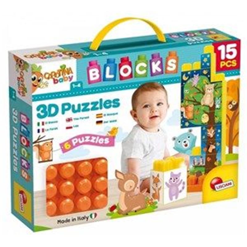 CARITINA BABY BLOCKS PUZZLE 3D FARMA