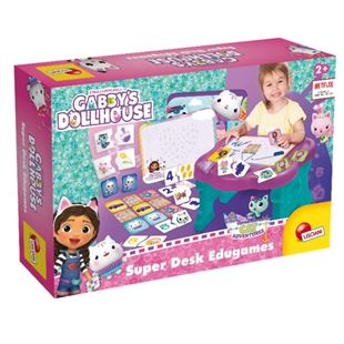 Gabby's Dollhouse super desk edugames