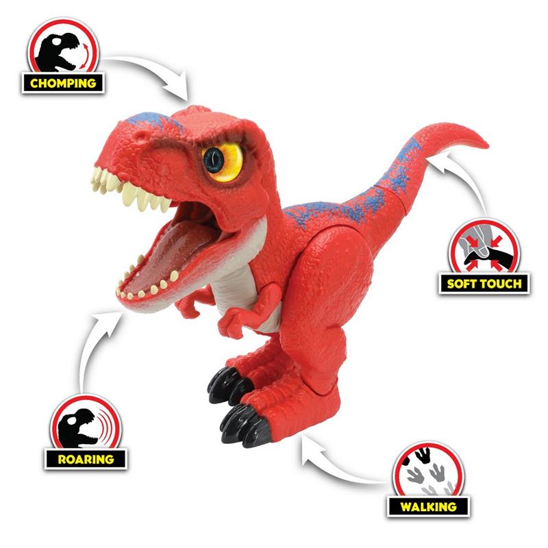 DINO: Dinos unleashed- Walking & roaring T-rex jr. pomična figura