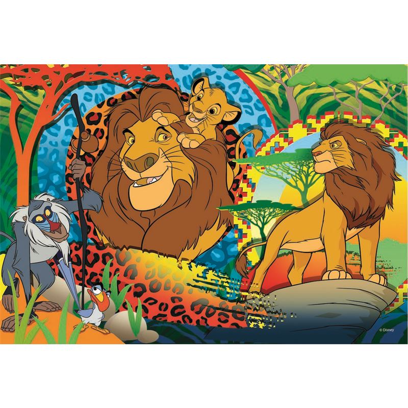 Disney eco-puzzle DF Kralj lavova 24