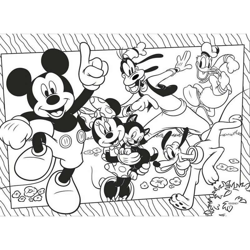Disney eco-puzzle DF Mickey Mouse 60
