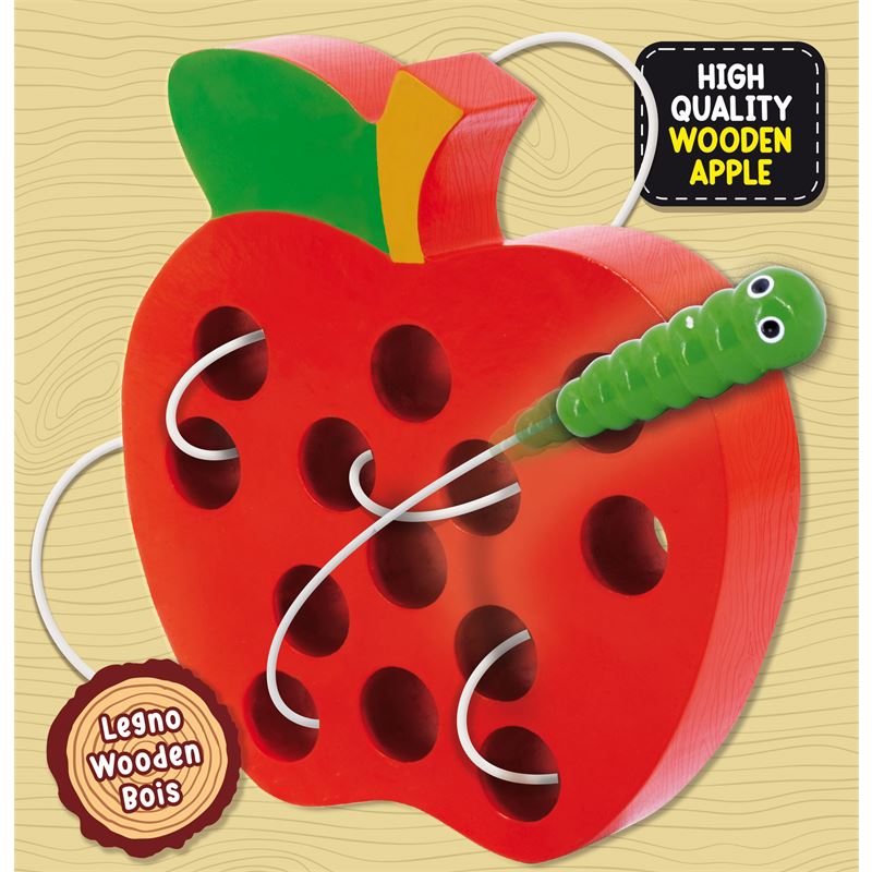 Montessori Baby gusjenica i šumska jabuka 3D