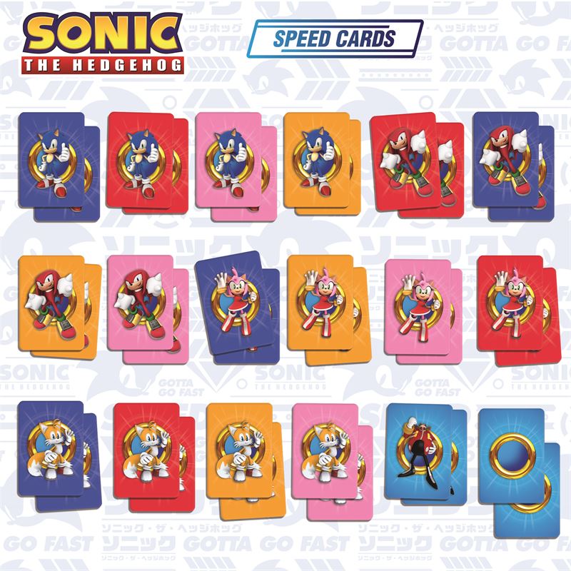 Sonic speed cards