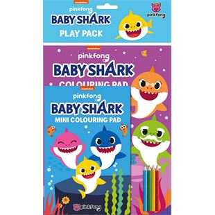 Baby Shark bojanka s bojicama play pack