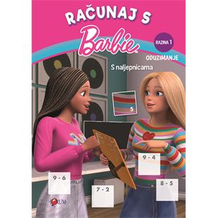 Računaj s Barbie - Razina 1 - Oduzimanje