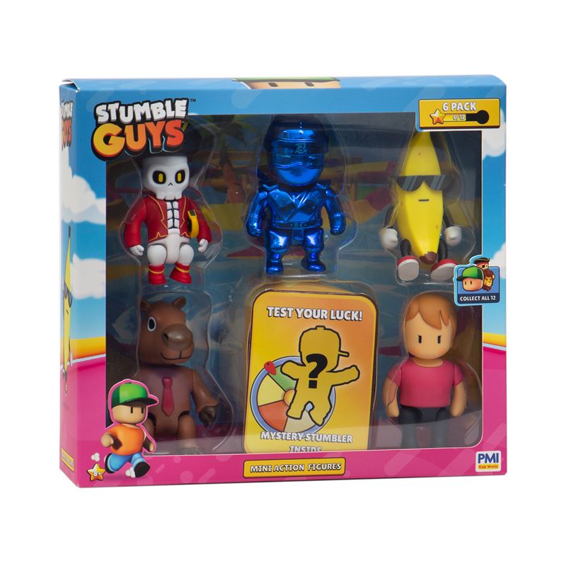 STG: Stumble Guys - Mini akcijska figura 6PK