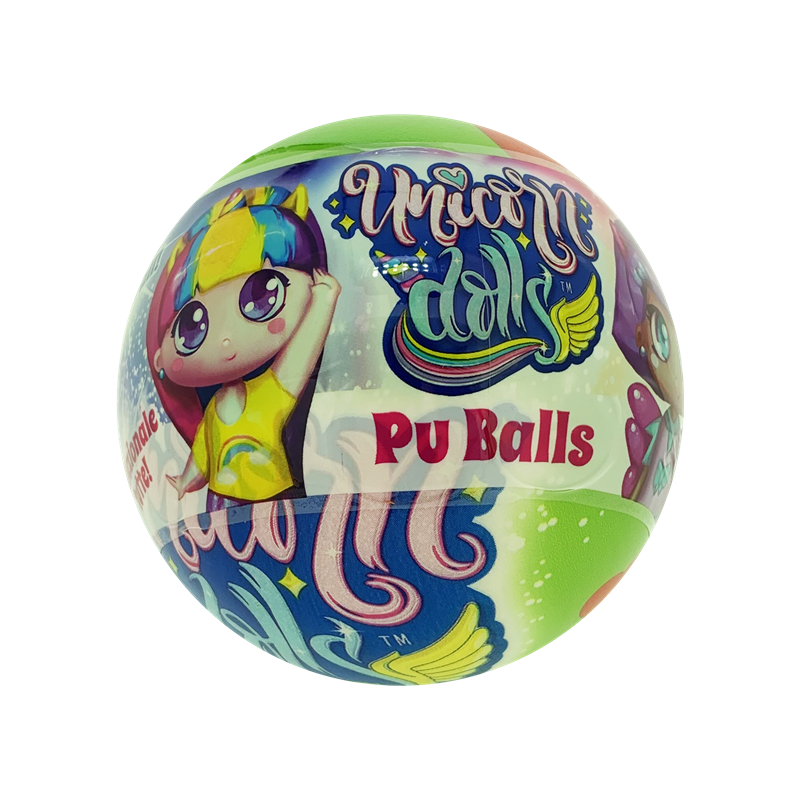CT: Unicorn dolls pu ball - 100 mm kapsula